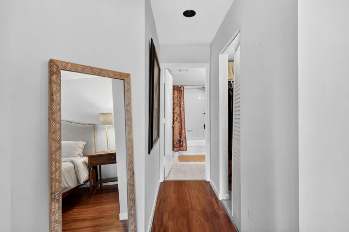 Primary bedroom hallway.