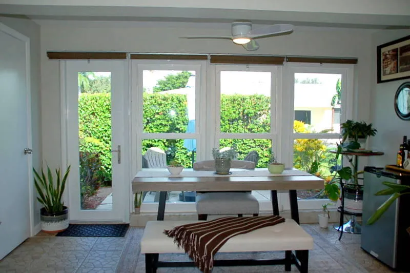 Back dining area
