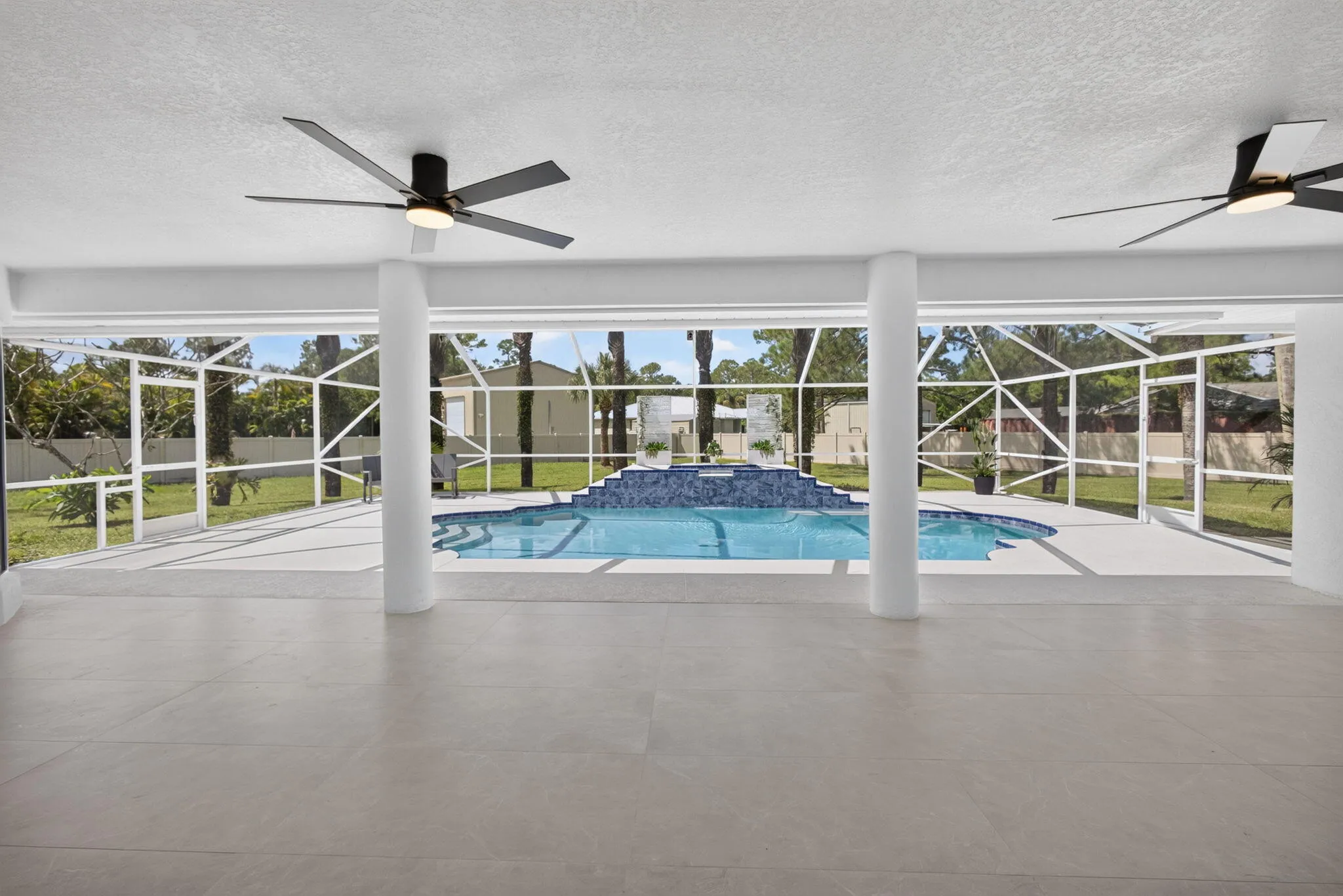 Covered lanai