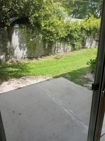 Backyard and big patio