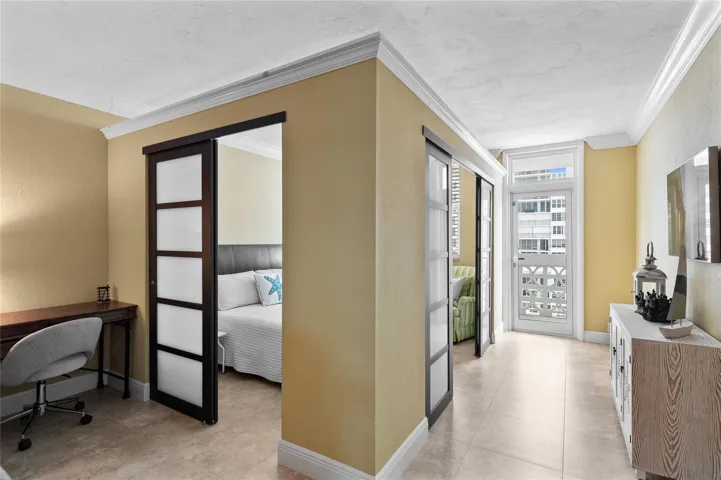 Crown molding throughout