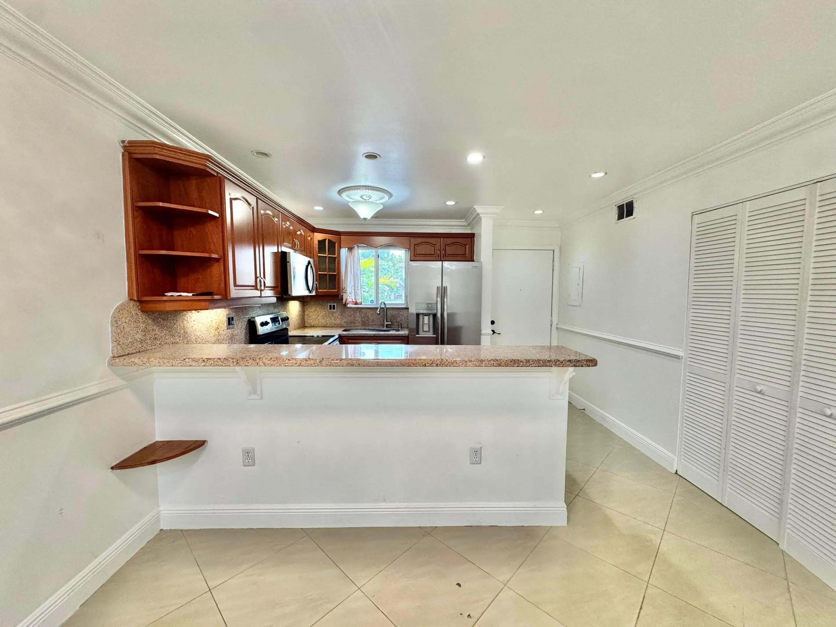 Open Kitchen and Living Room