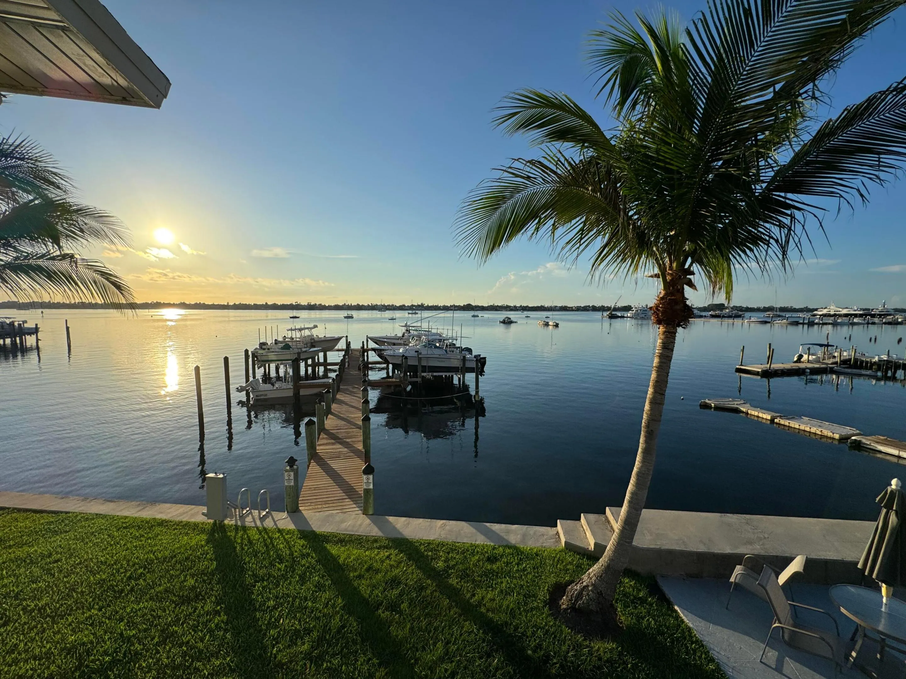 East view Dock