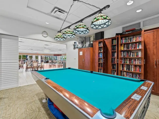 Billiard room