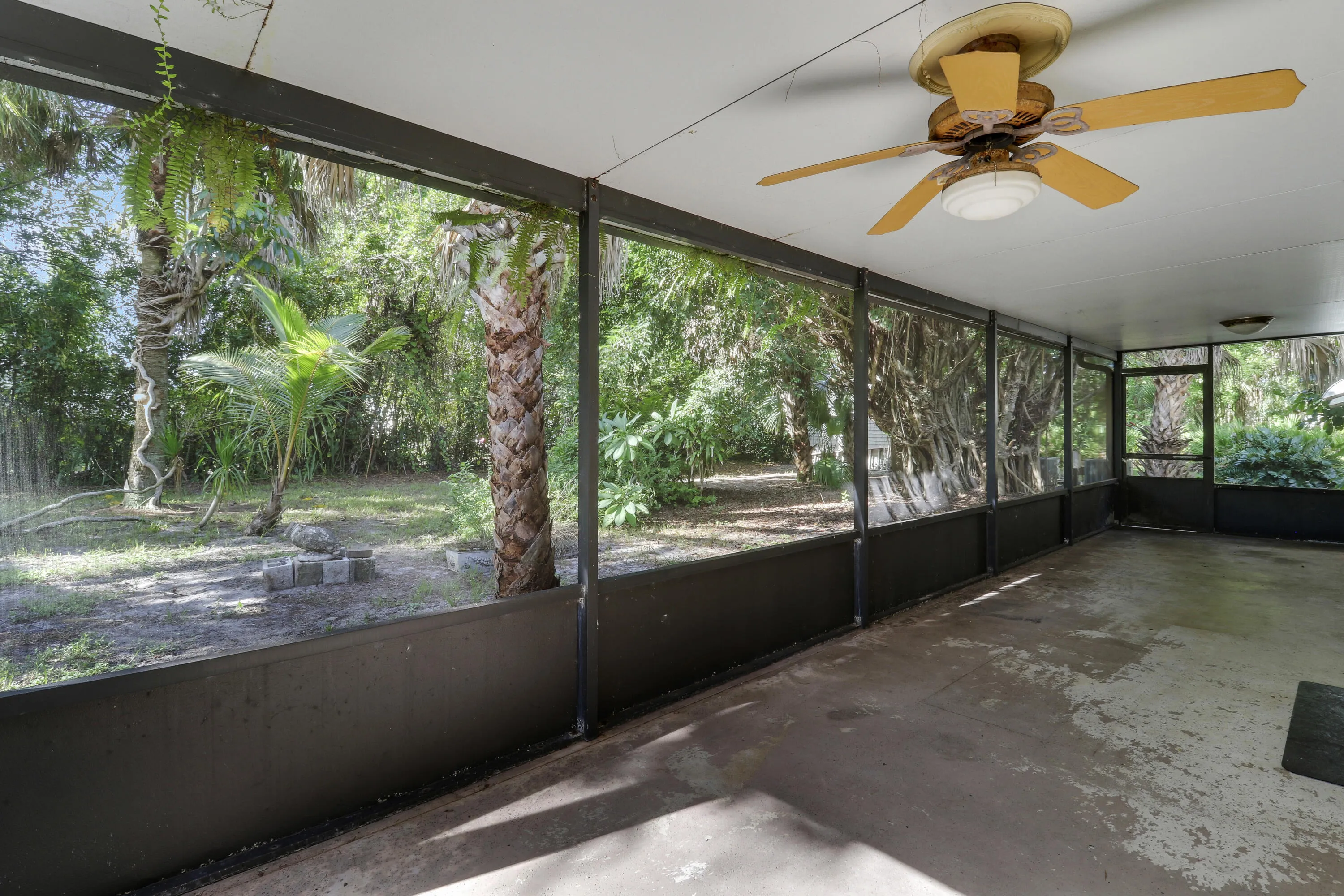 Back patio
