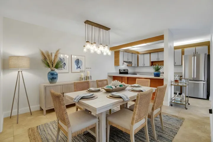 Dining Area - Virtually Staged