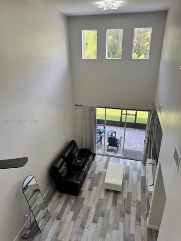Living Room Aerial View