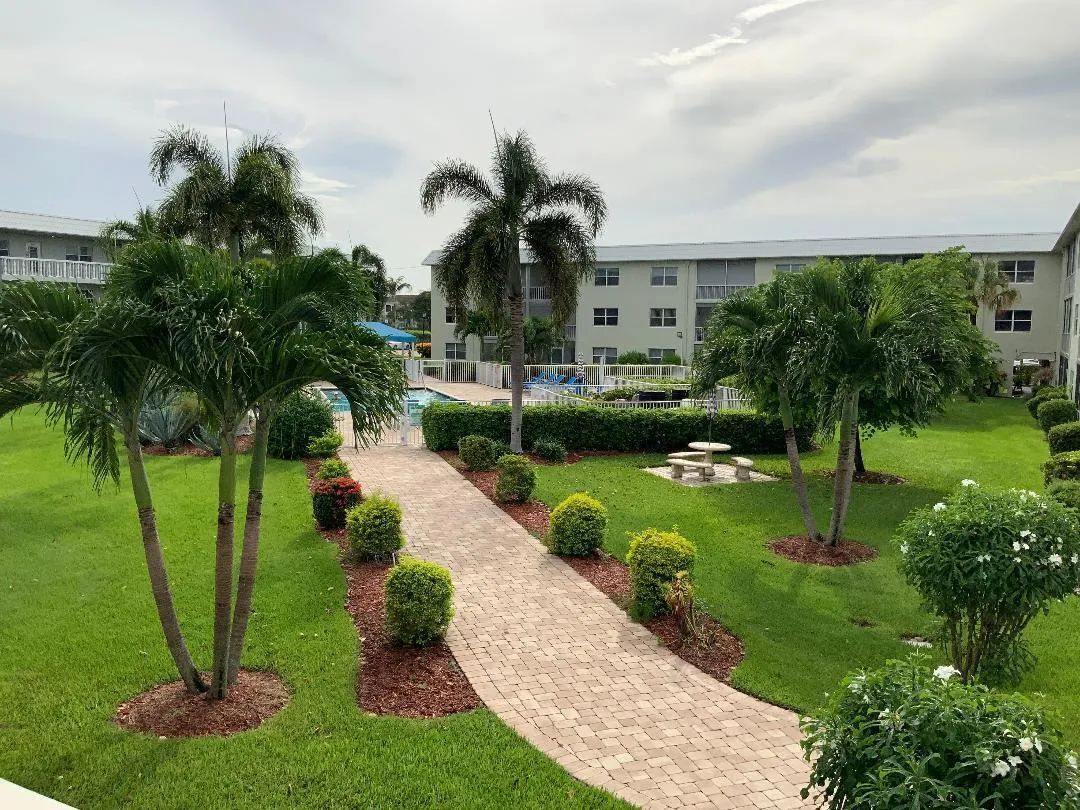 View from the front door