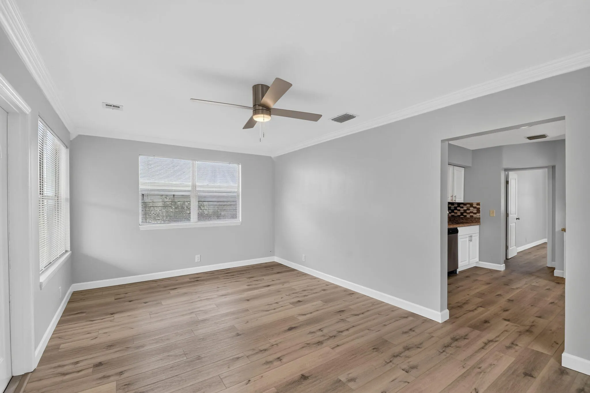 Freshly painted interior, Living Room