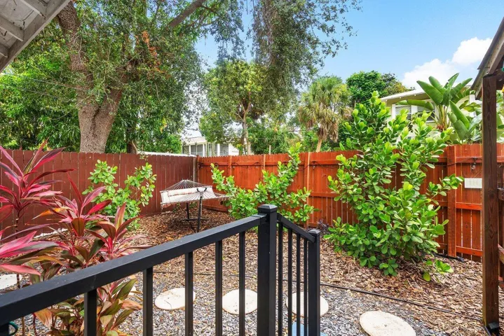 Private Backyard