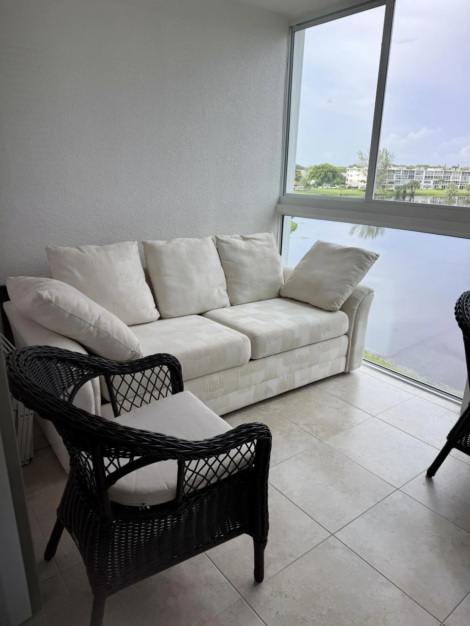 Large Patio with Beautiful View of Lake