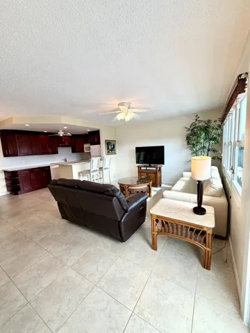 Livingroom with Open Kitchen View