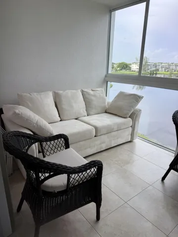 Large Patio with Beautiful View of Lake