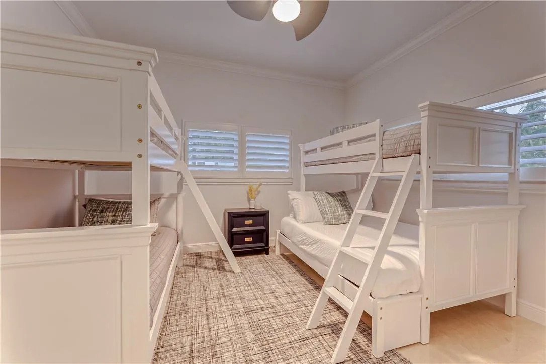 Bedroom #3 Double bunk beds