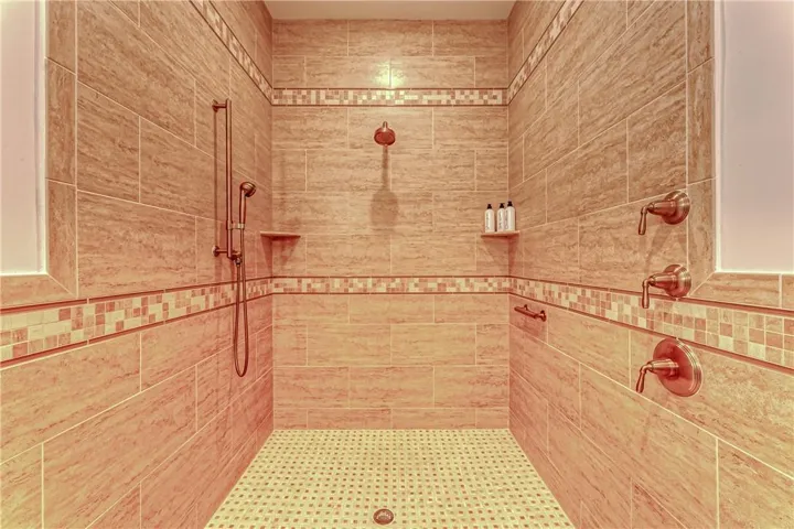 Large shower