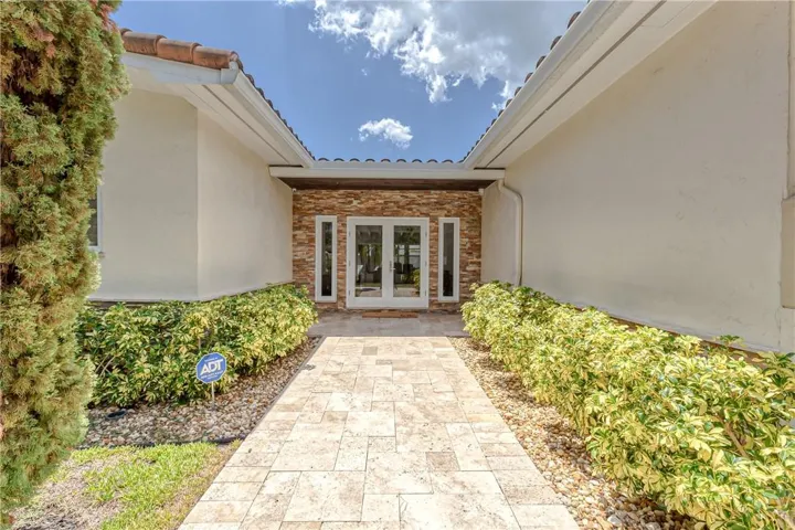 Front entrance