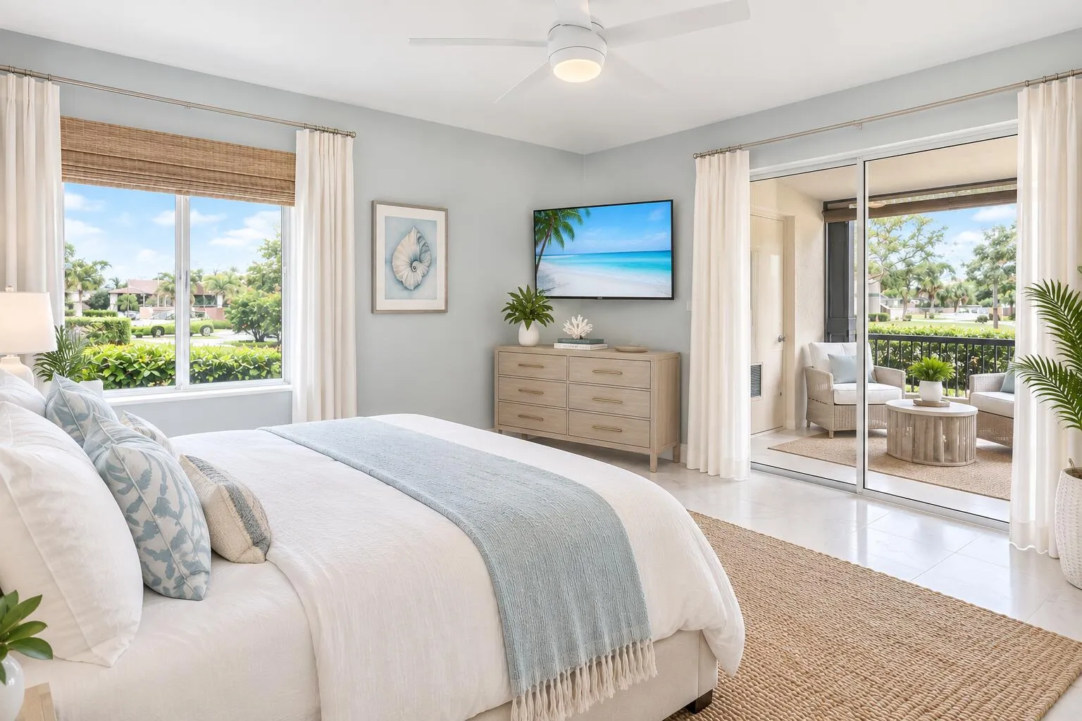 Master Bedroom Virtually Staged