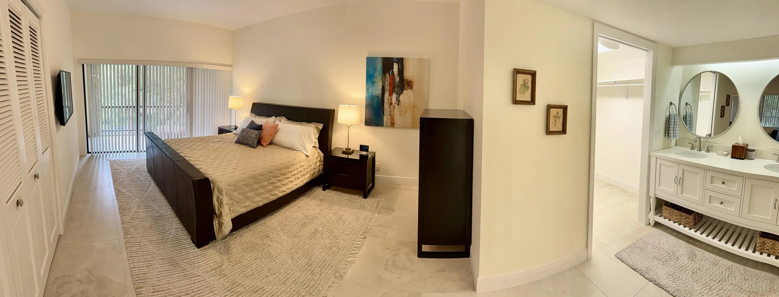 primary bedroom/bath