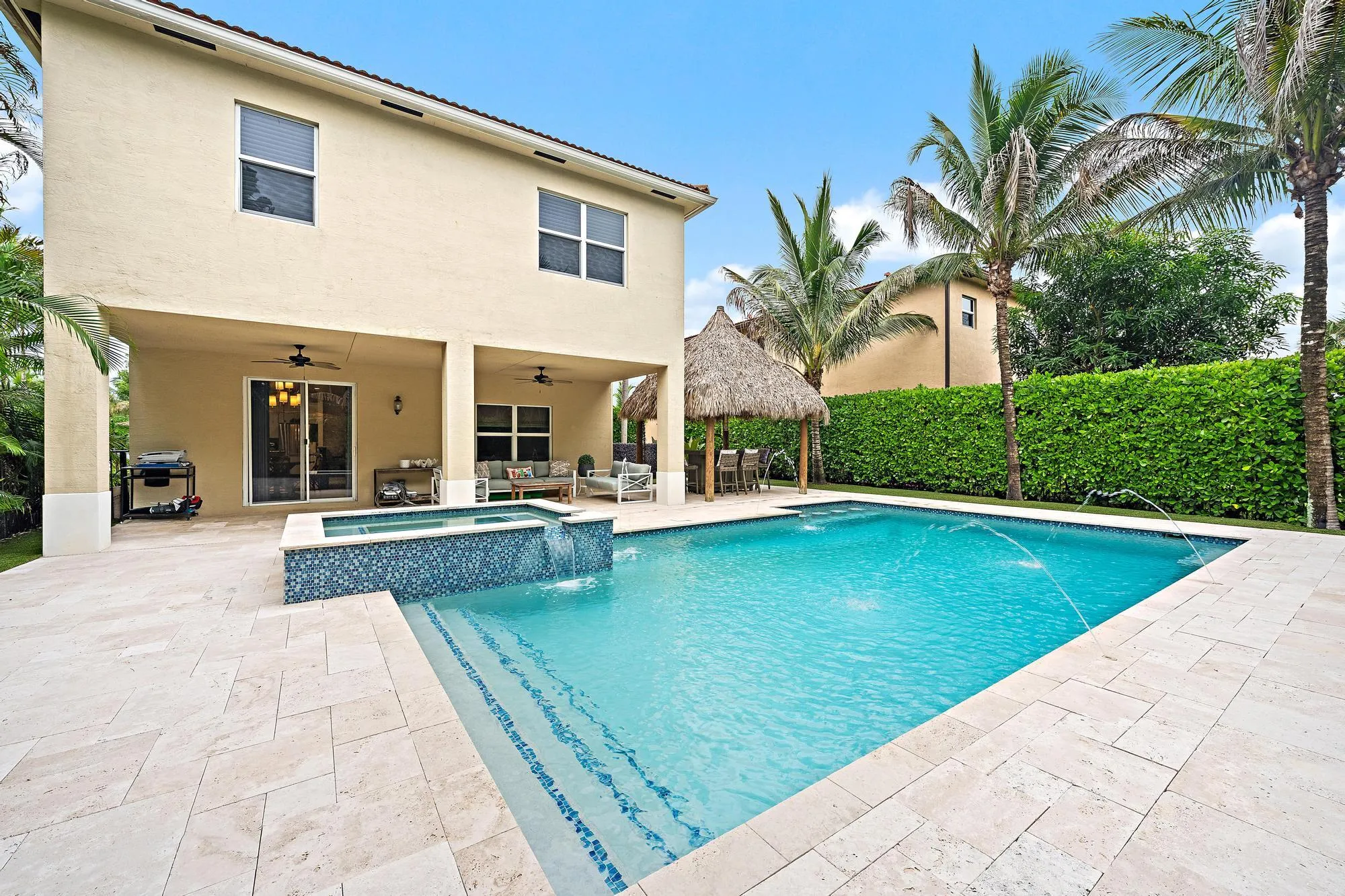 Pool & Back Exterior