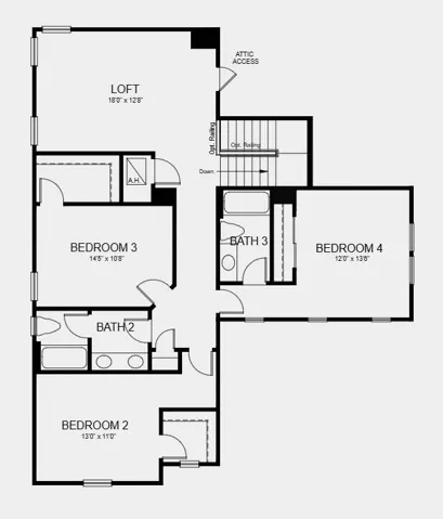 Additional Highlights Include: Impact windows, tray ceiling pkg, shower at bath four, pocket sliding door at great room, 8' interior doors, and single pocket door at secondary bedroom to bath four.