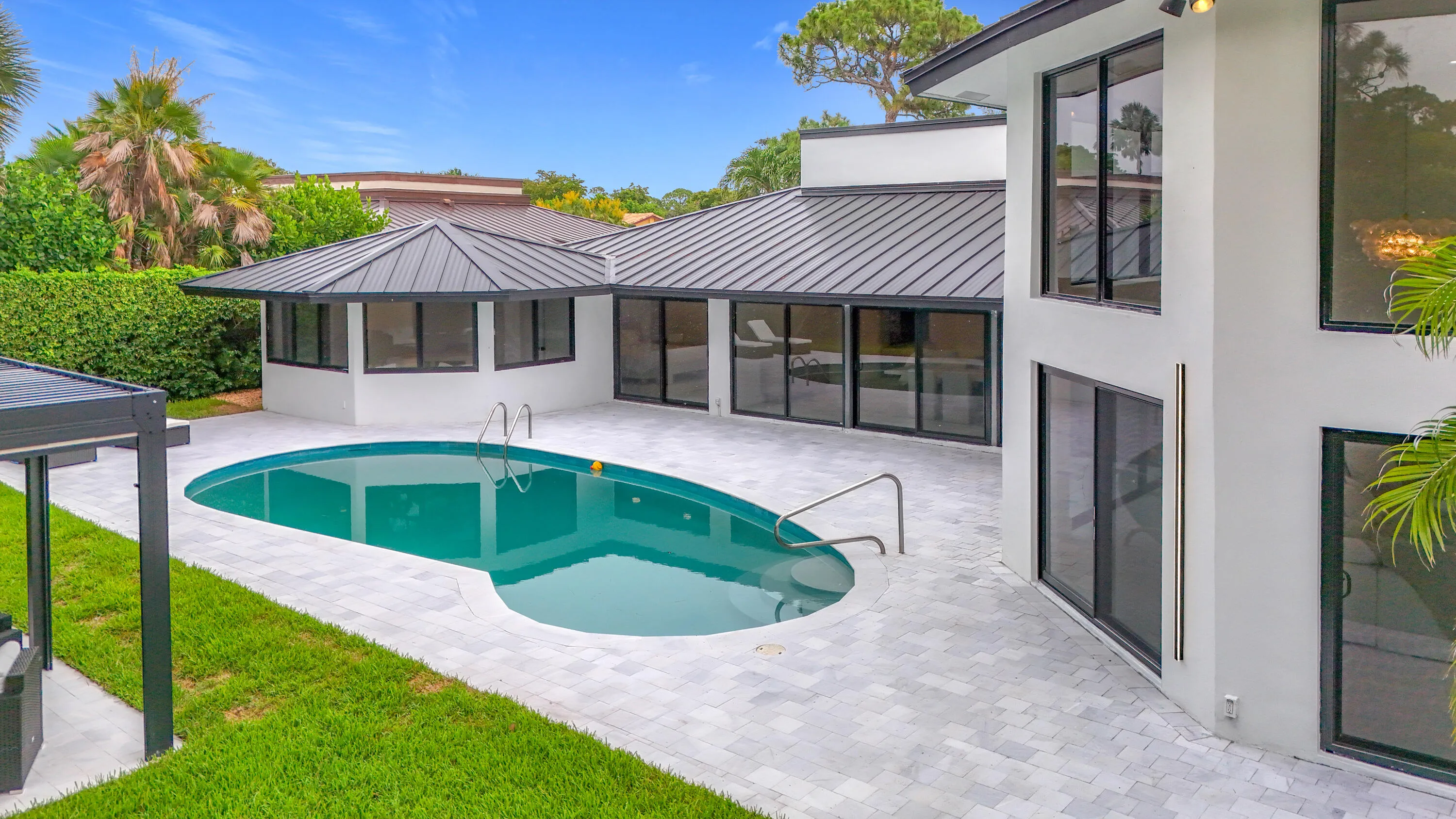 Aerial Backyard