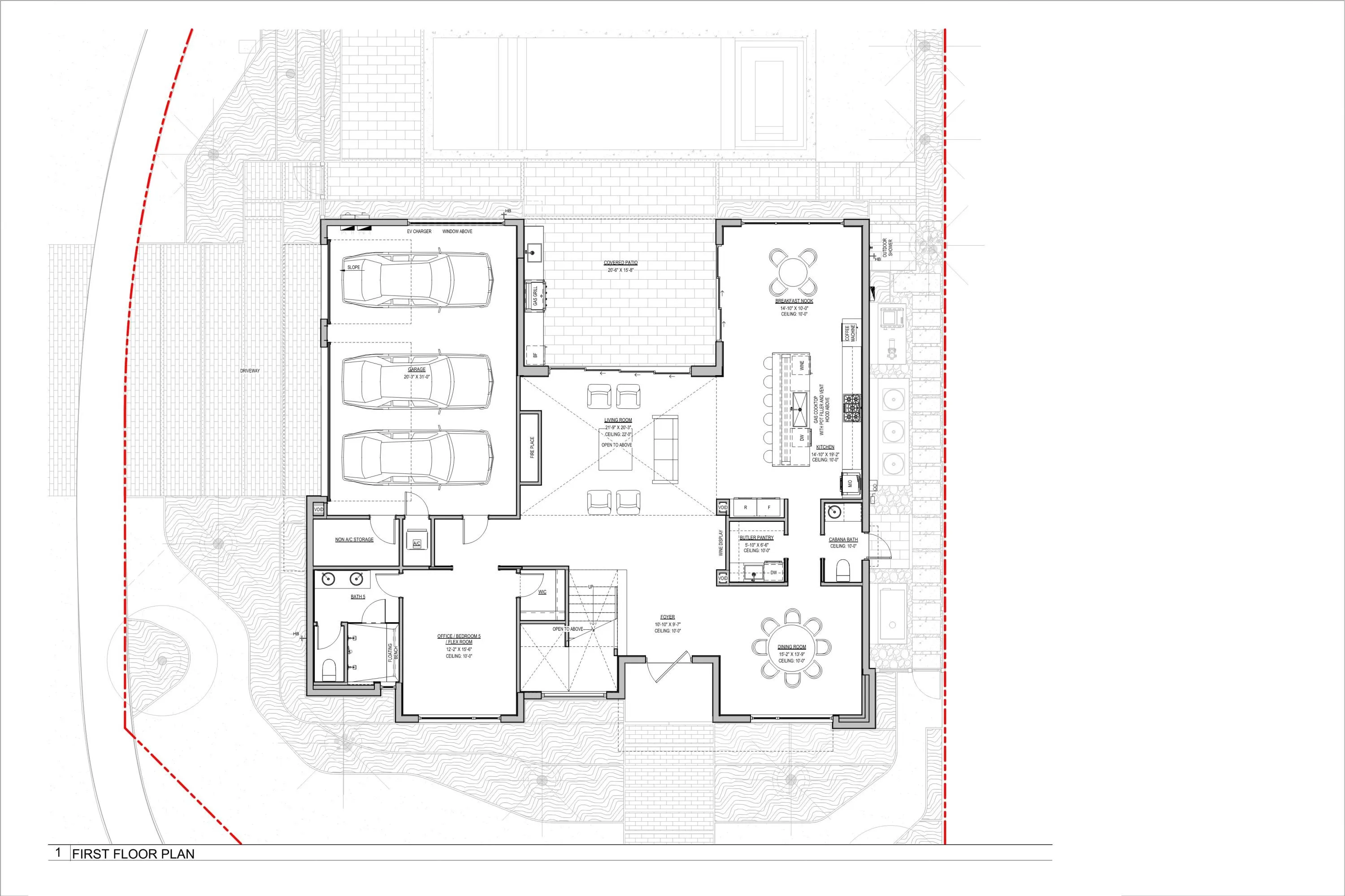1st Floor Plan