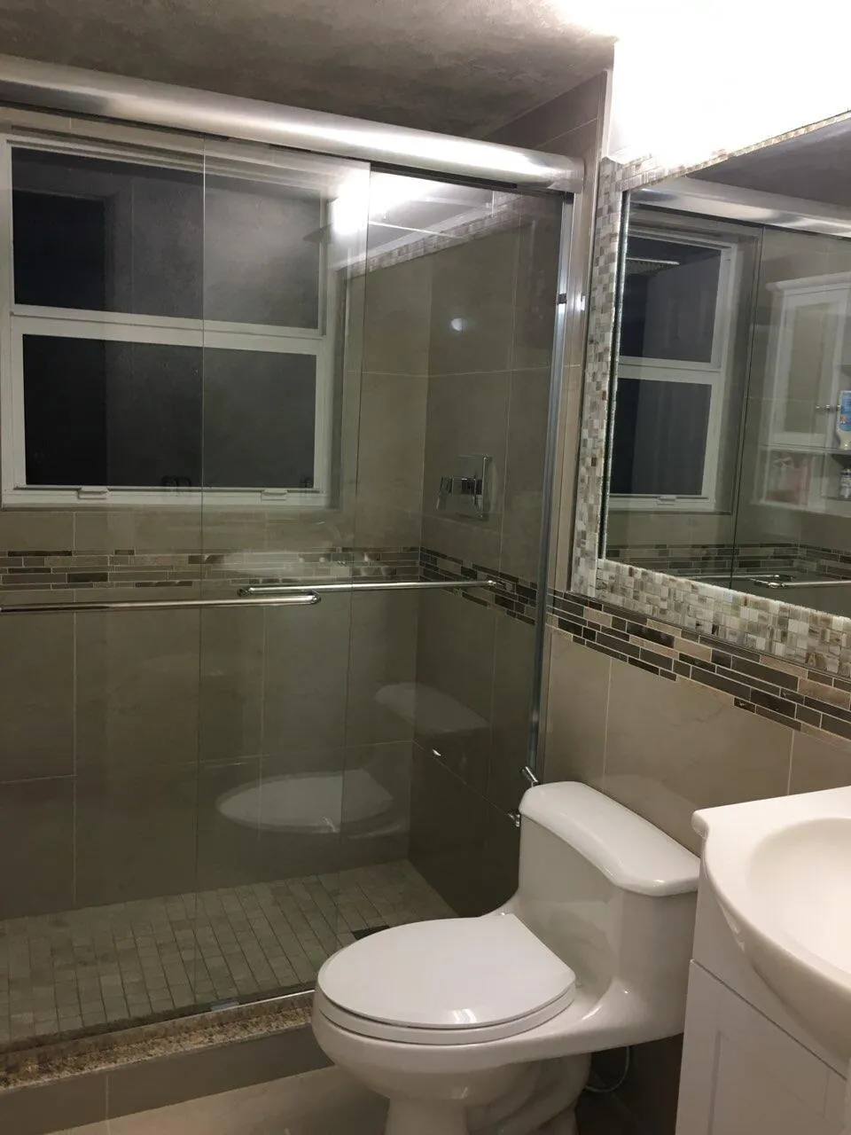 Remodeled Bathroom with Shower