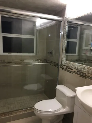 Remodeled Bathroom with Shower