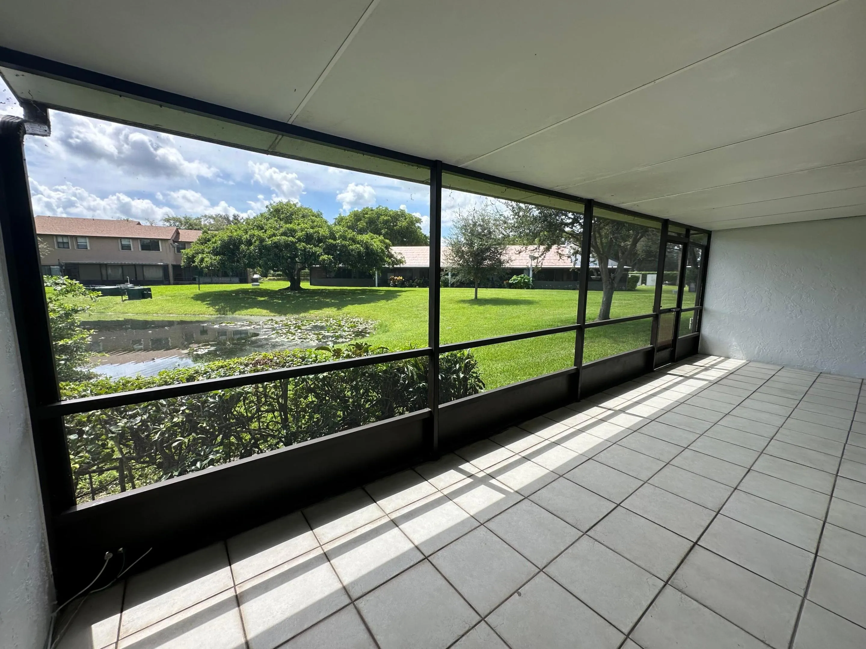 Screened in Patio