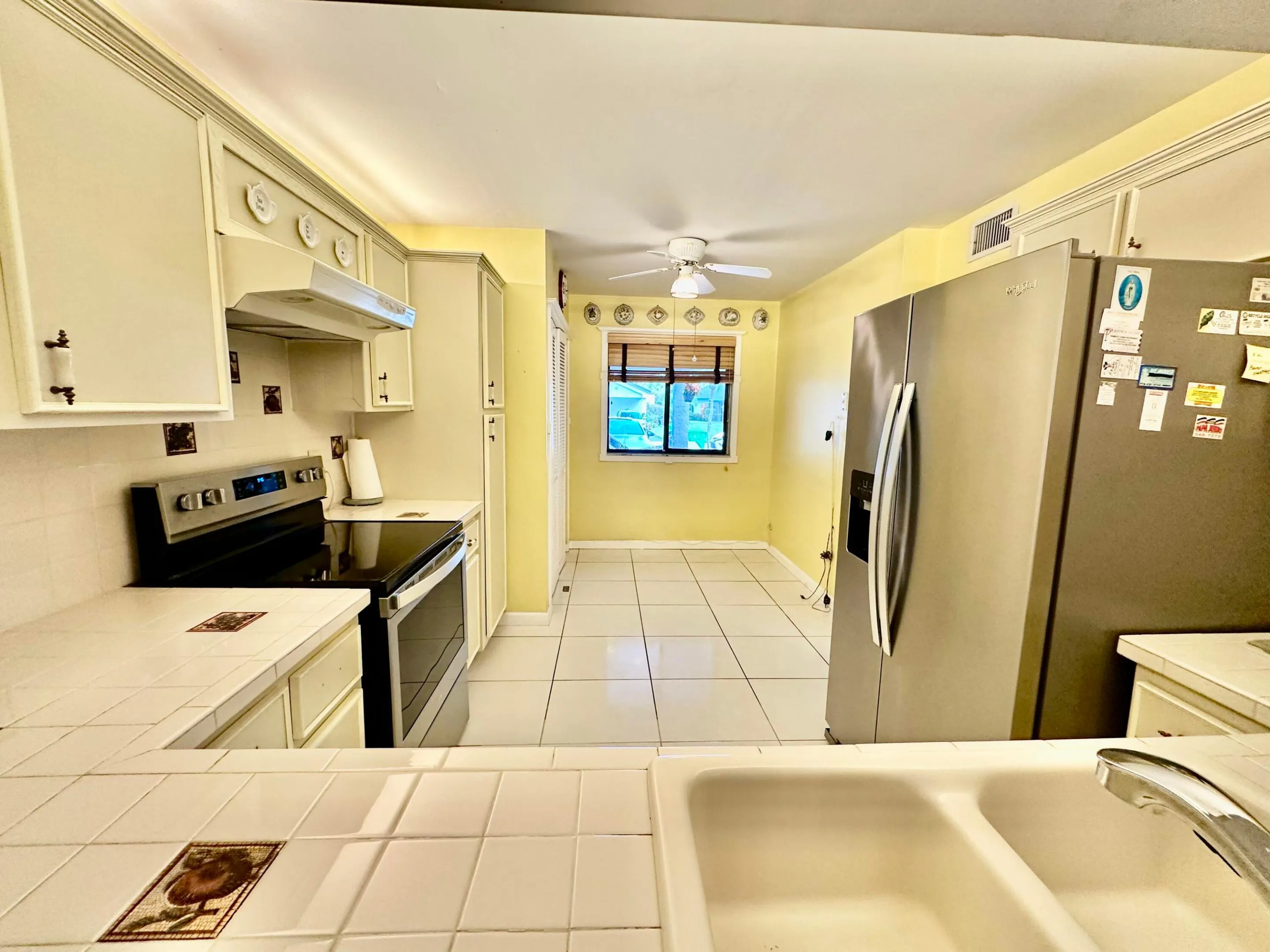 Kitchen with room for a table of 4