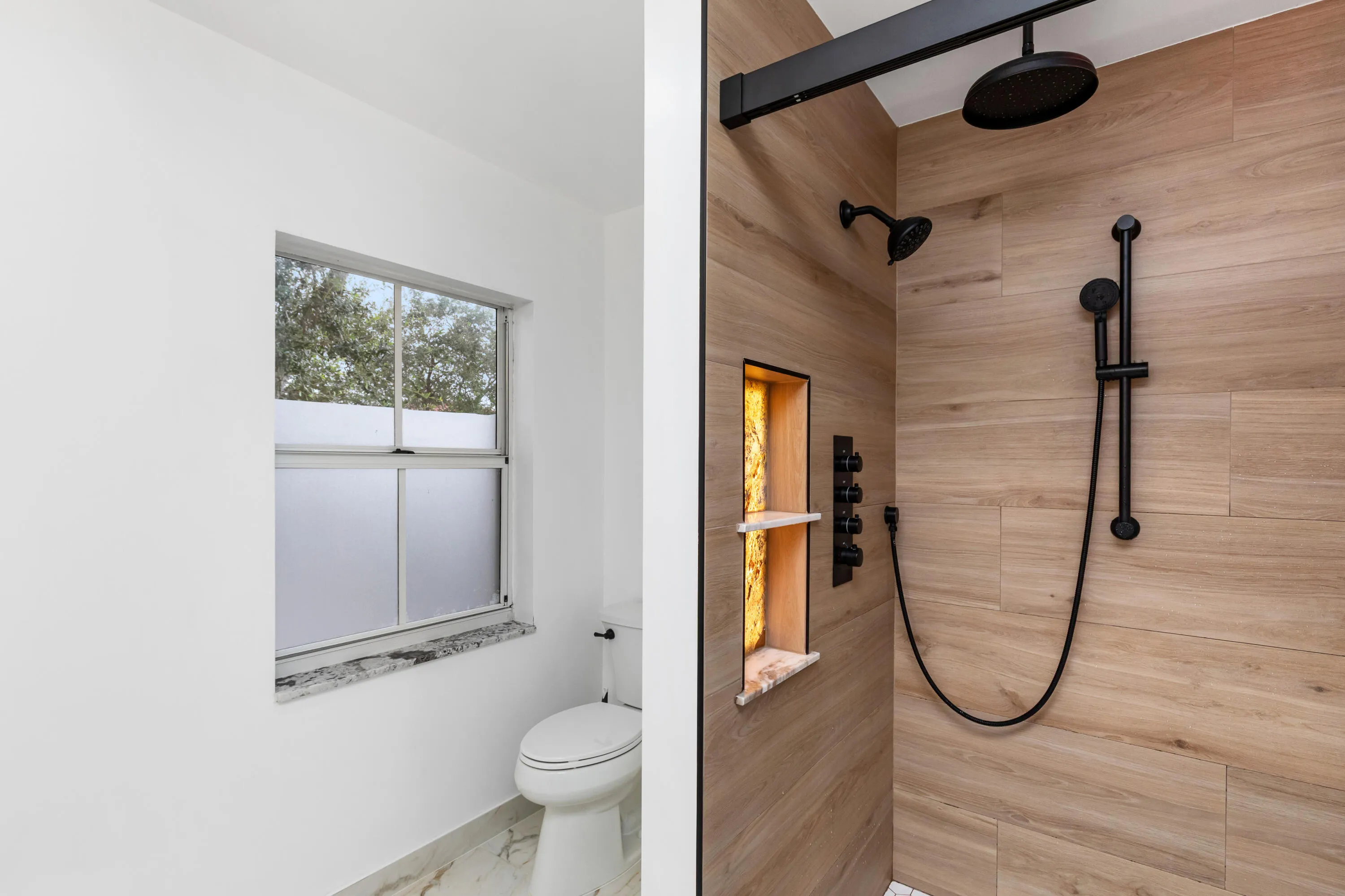 Primary Bath Dual Shower