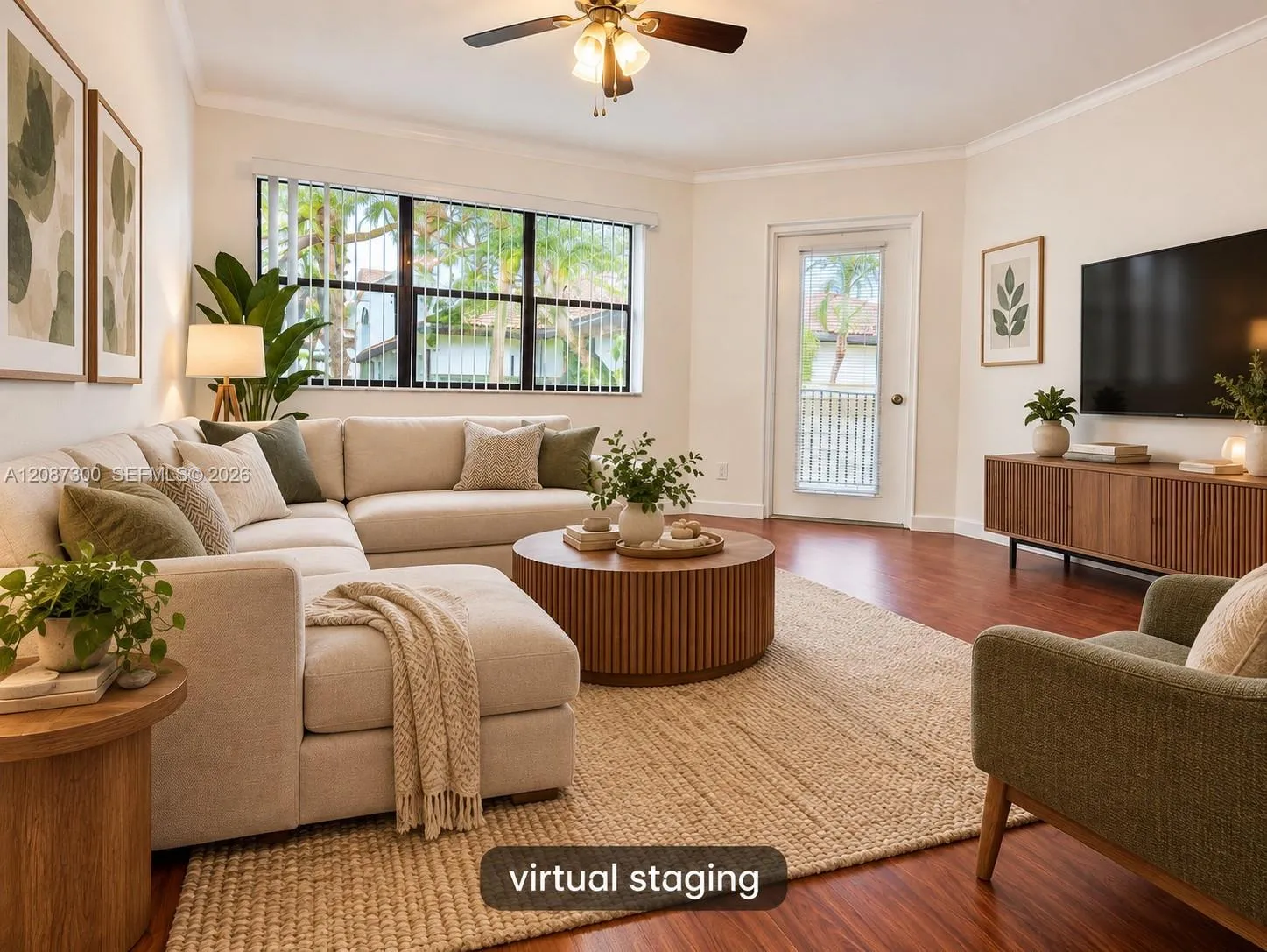 Virtual staging