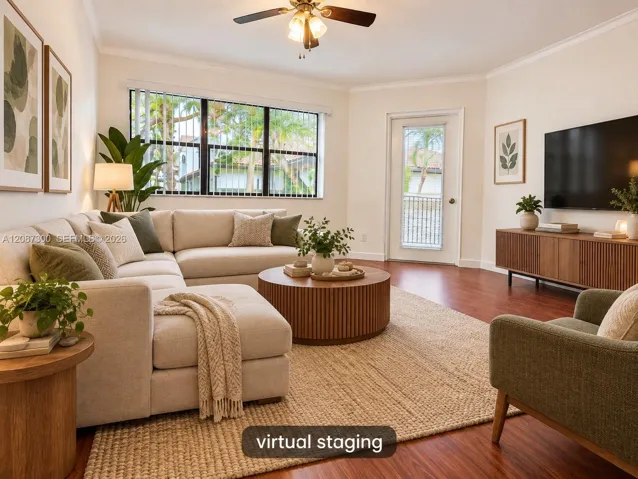 Virtual staging