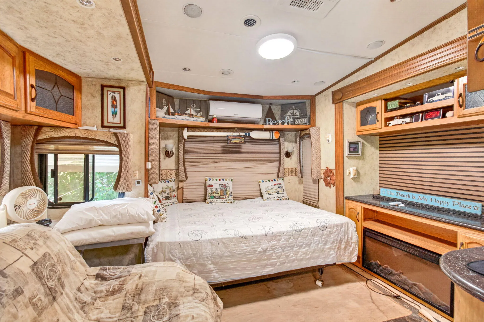 RV Bedroom area