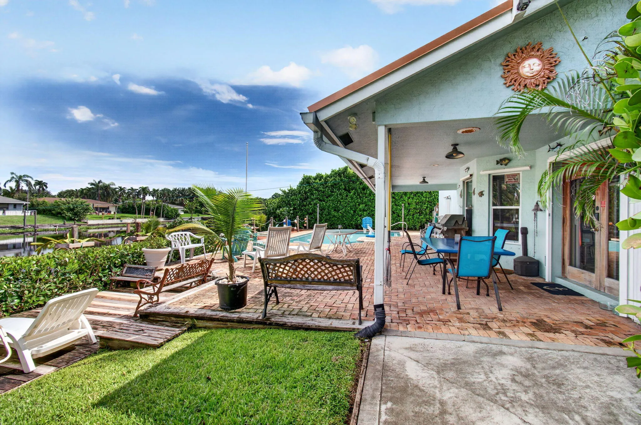 patio area
