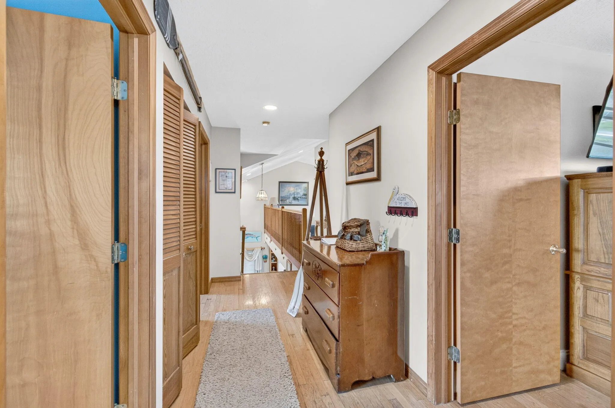 upstairs hallway