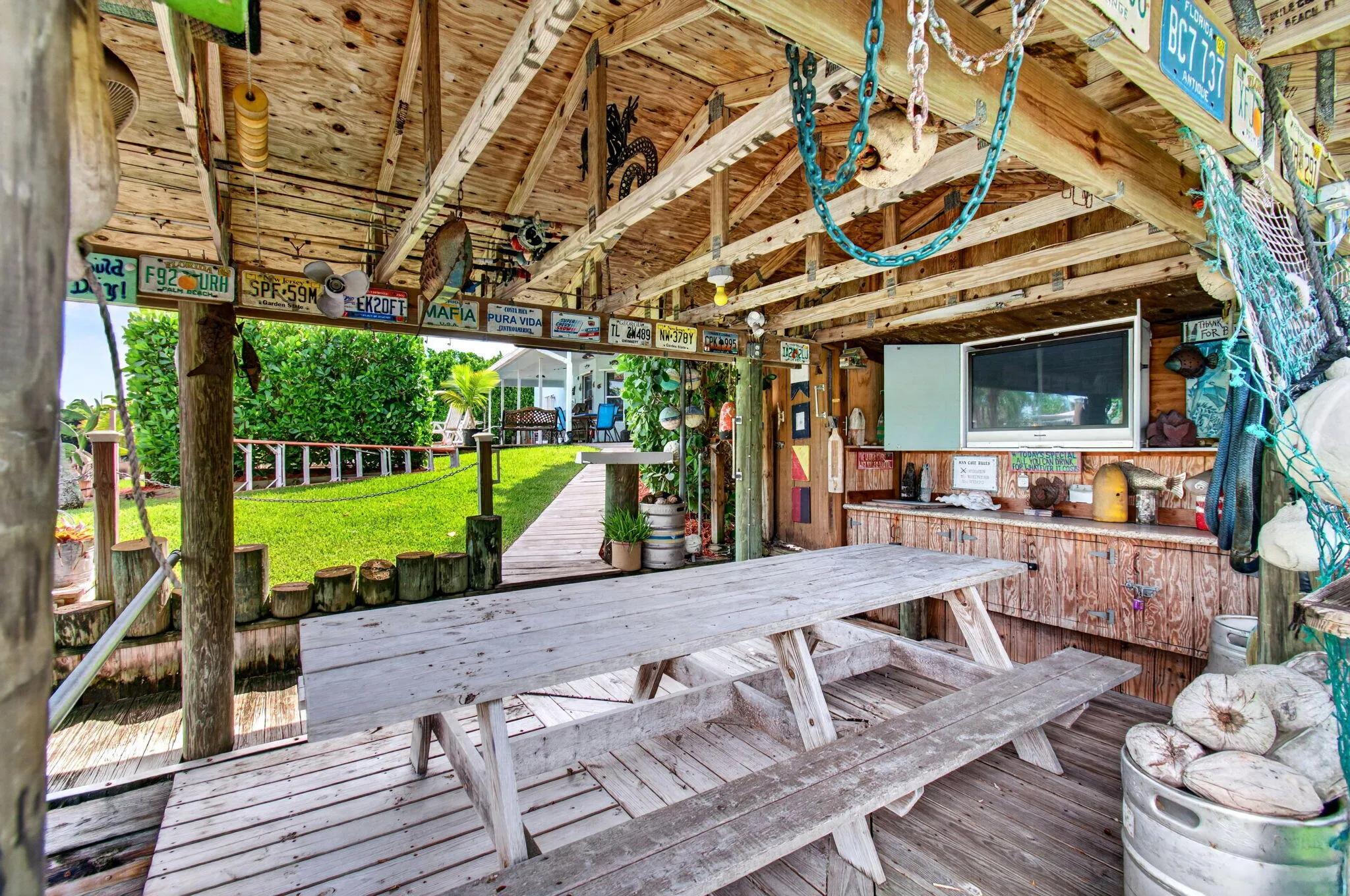 boathouse area