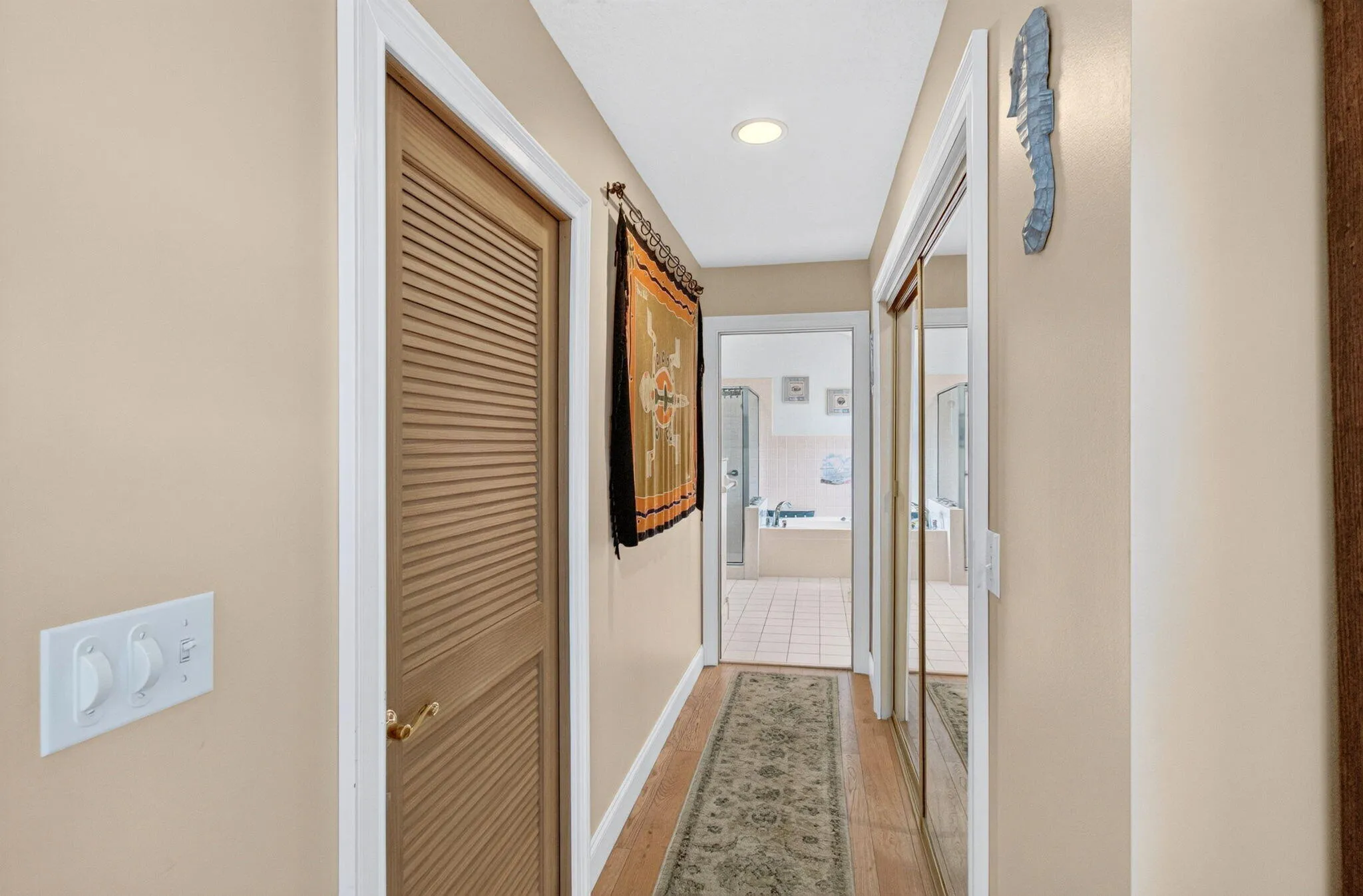 primary - hallway/ bathroom