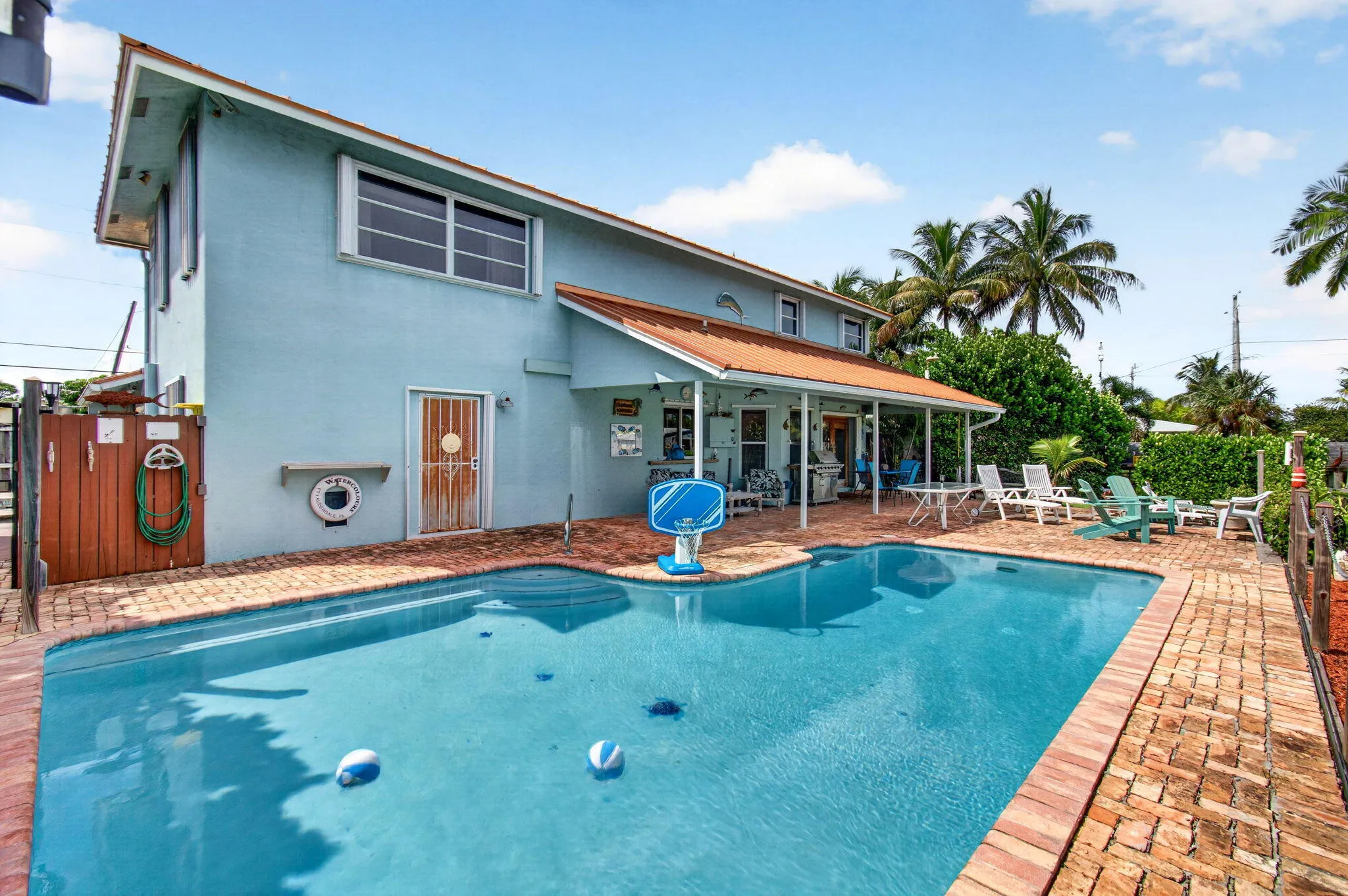 pool area