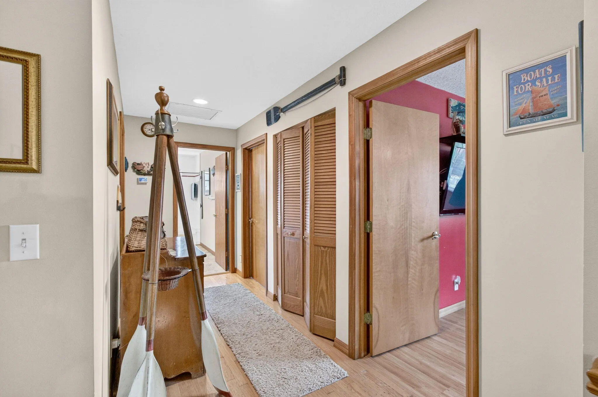upstairs hallway