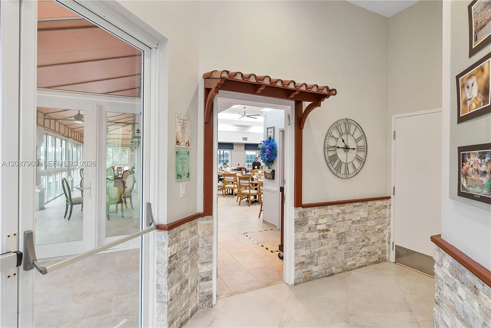 Restaurant at clubhouse