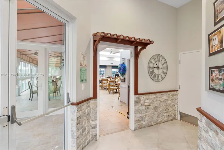 Restaurant at clubhouse