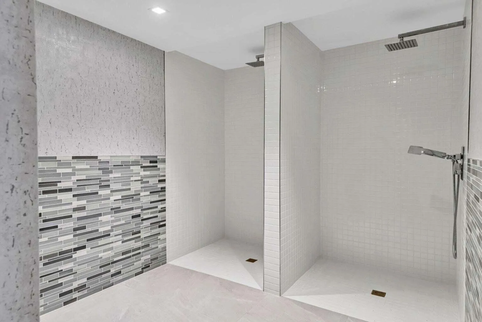 PB West indoor showers Locker room