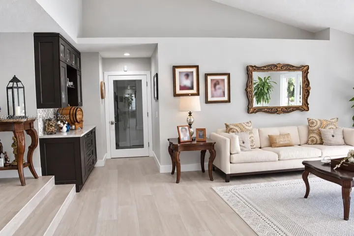 Formal Living/ Bar area