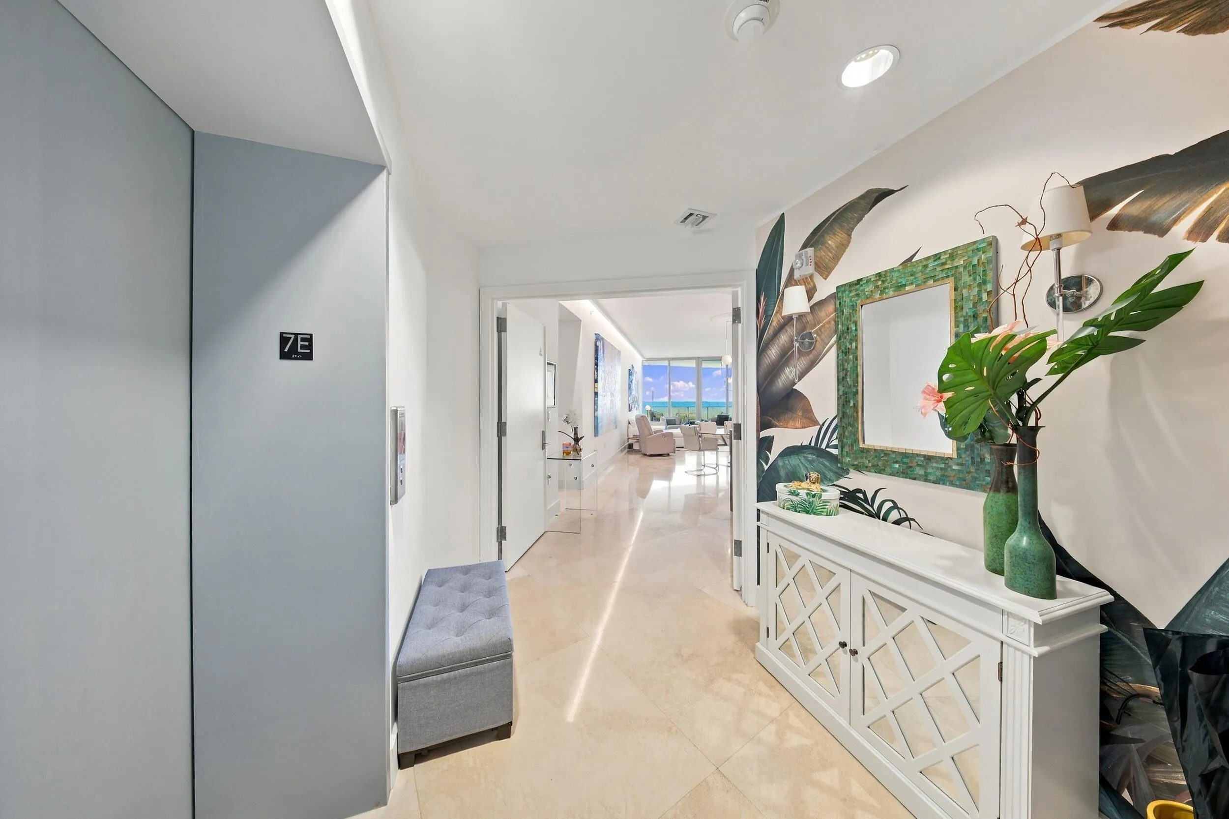 Private Elevator Entry Way