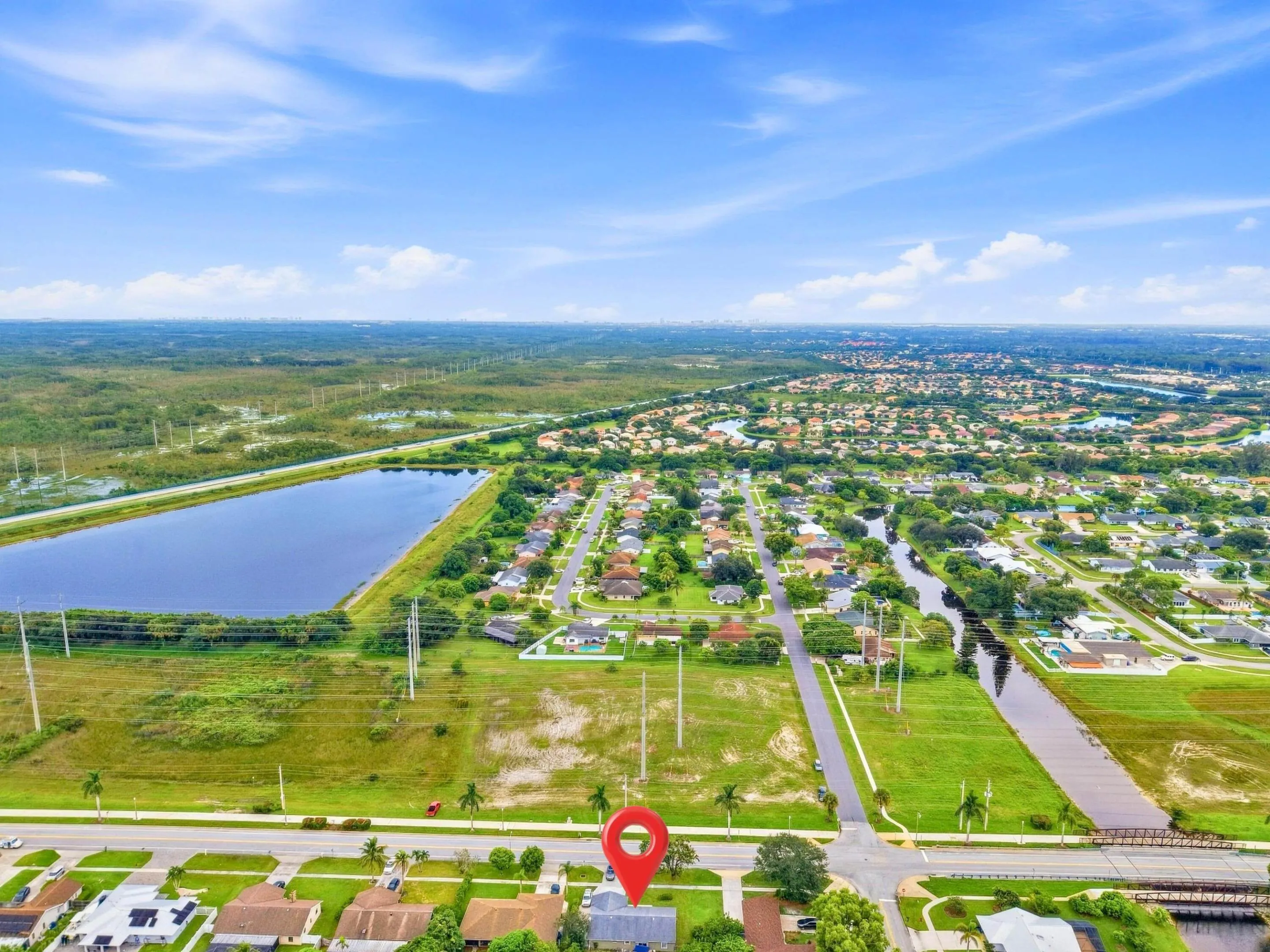 Panoramic to East