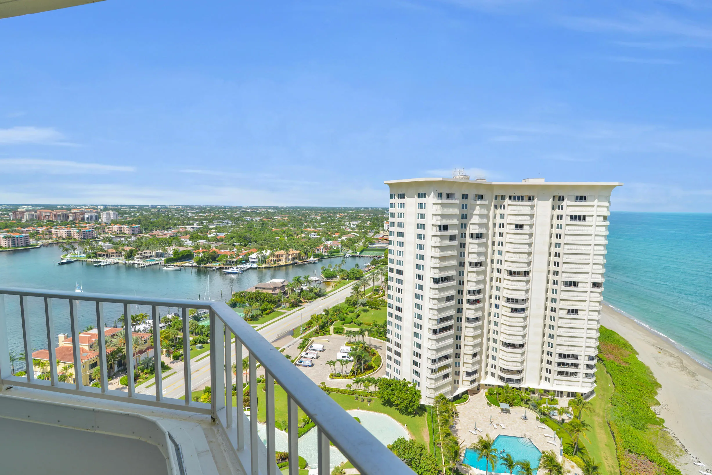View from patio