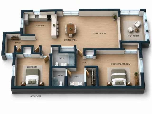 3D Floorplan