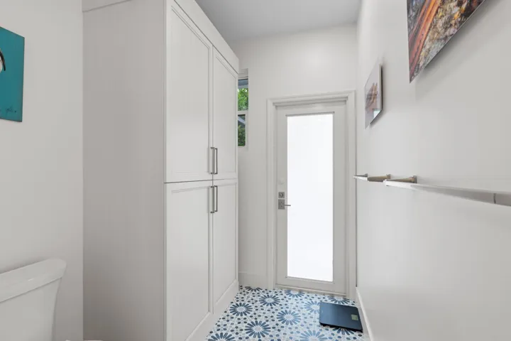 Built in storage closet