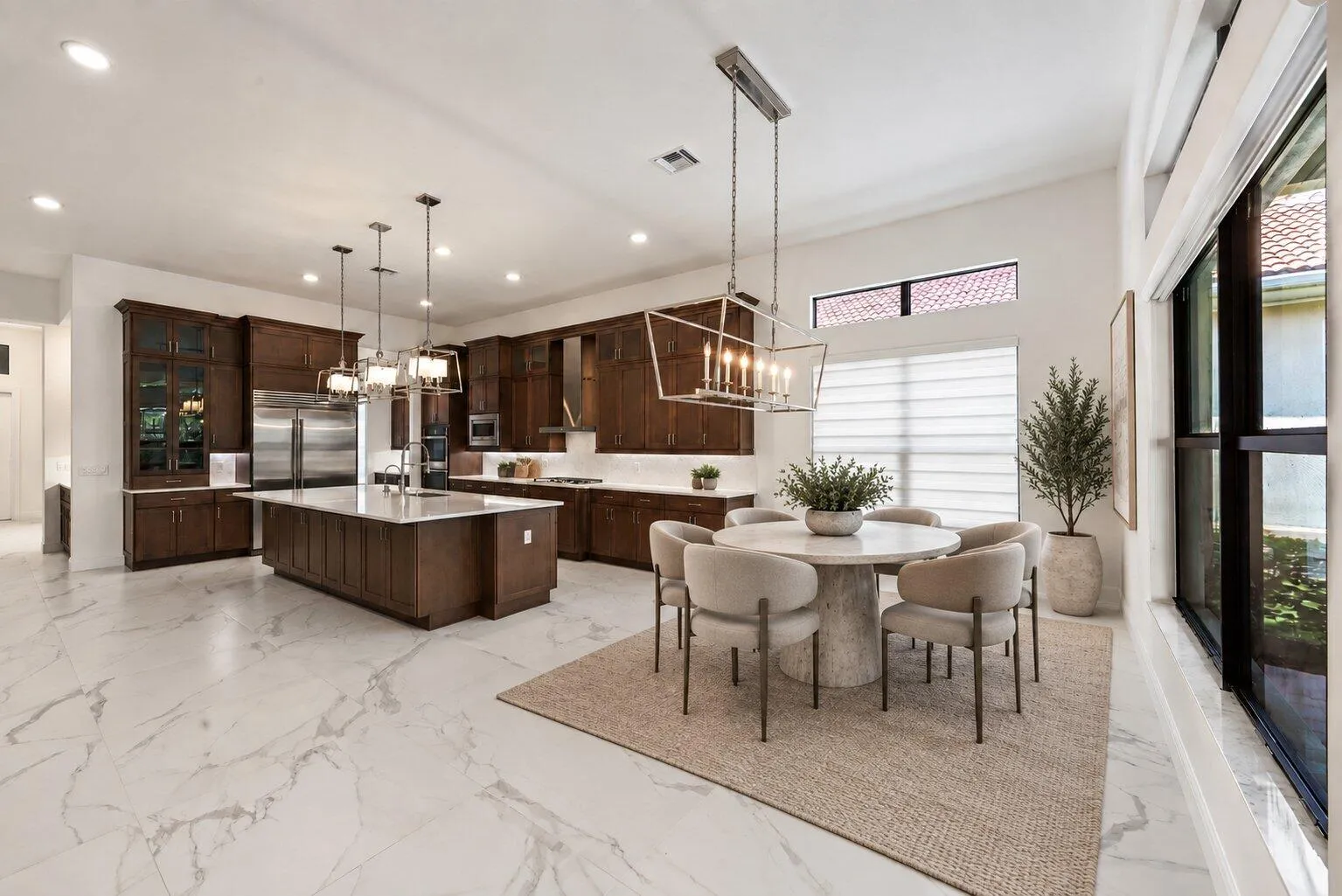 Kitchen / Informal Dining Staged